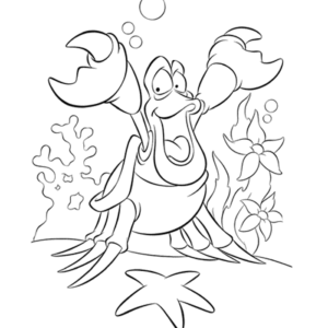 Sebastian coloring pages printable for free download