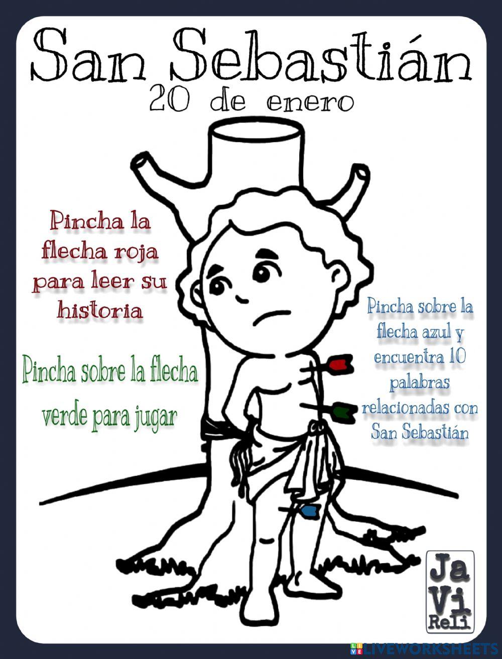 San sebastiãn worksheet live worksheets