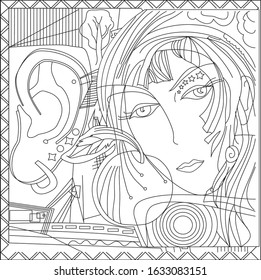 Saint sebastian coloring vector graphics stock vector royalty free