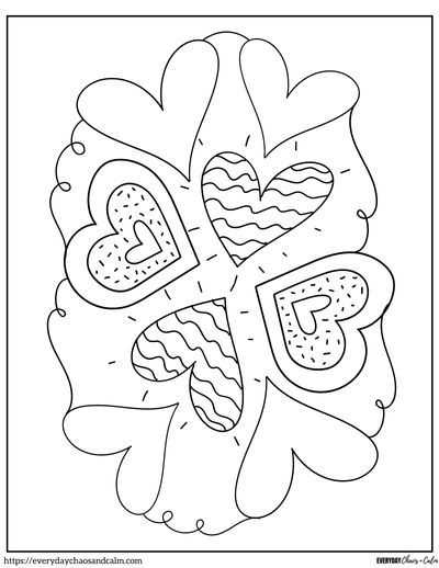 Free valentine coloring pages for kids