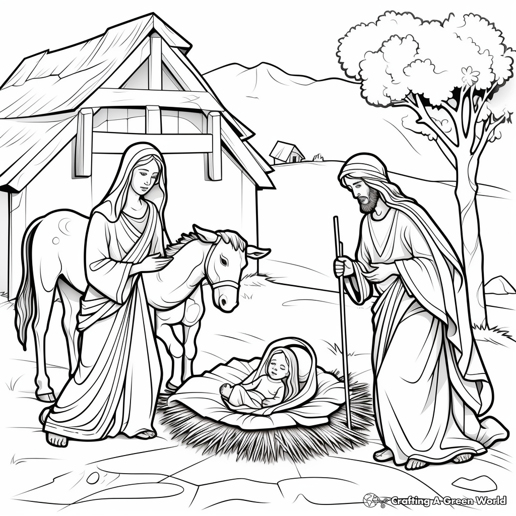 Christian coloring pages for adults