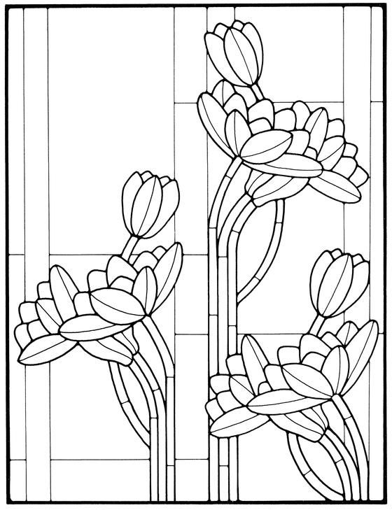 Art nouveau stained glass pattern book stained glass art stained glass paint stained glass designs