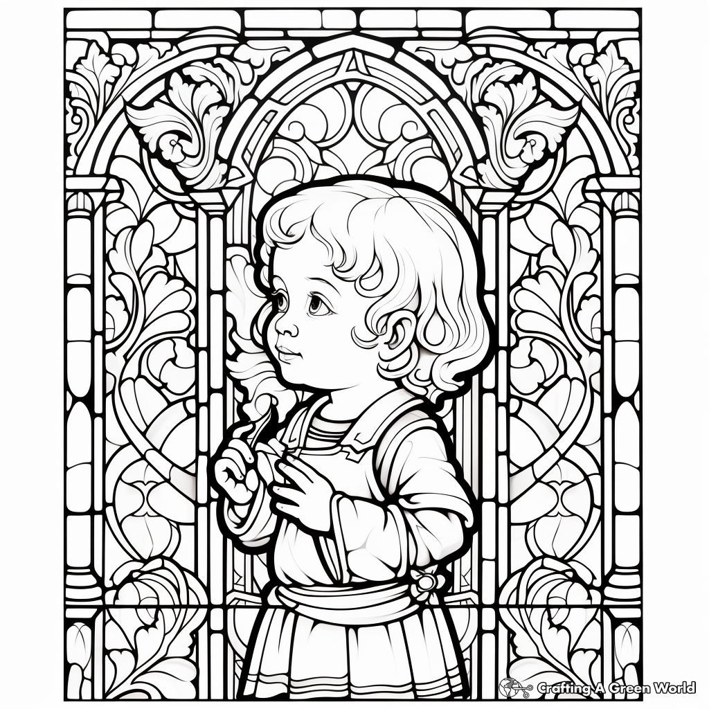 Intricate coloring pages