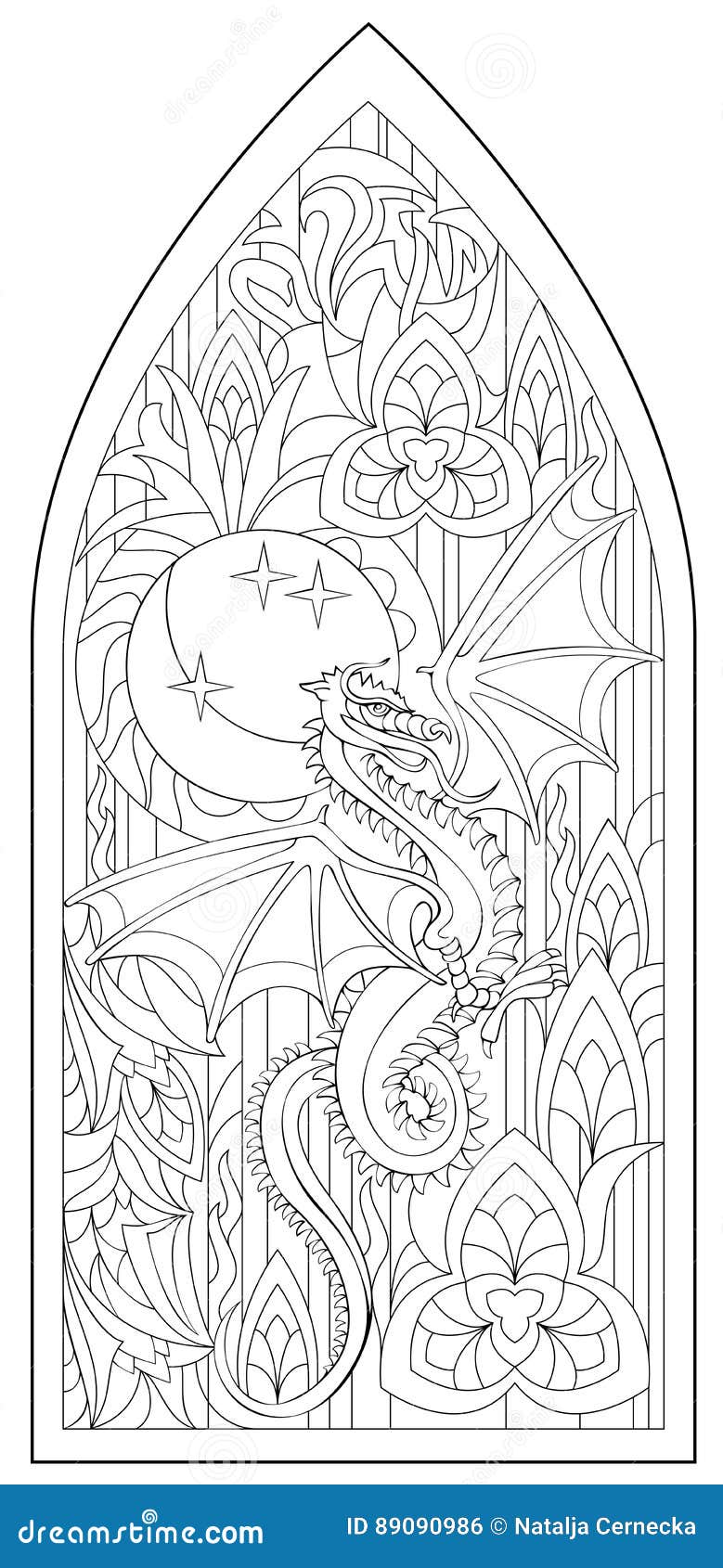 Flower arch coloring page stock illustrations â flower arch coloring page stock illustrations vectors clipart