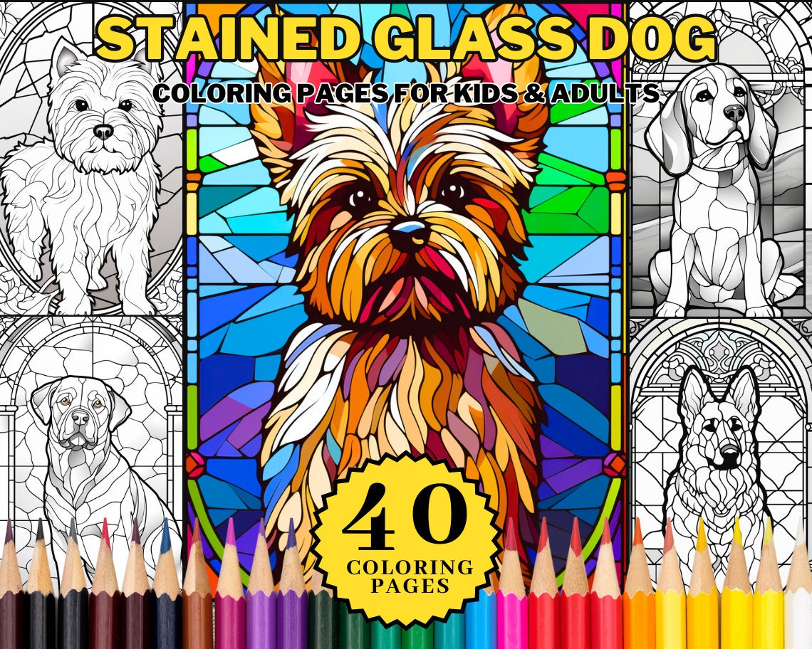 Husky coloring page