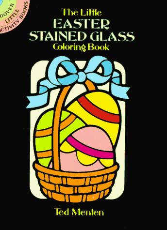 The little easter stained glass colouring book zest dementia aged care