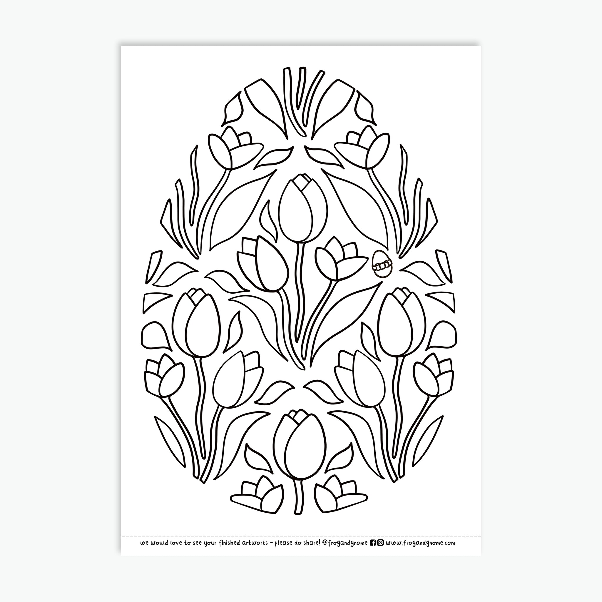 Free easter colouring sheets