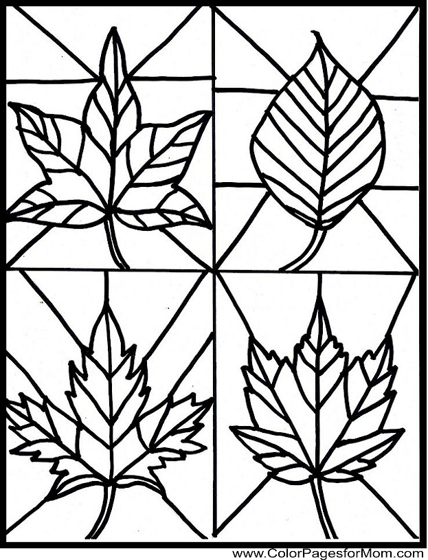 Adult coloring pages stained glass coloring page