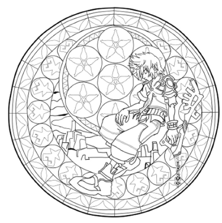 Kingdom hearts design