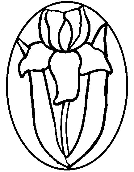 Iris stained glass pattern stained glass patterns stained glass flowers stained glass patterns free