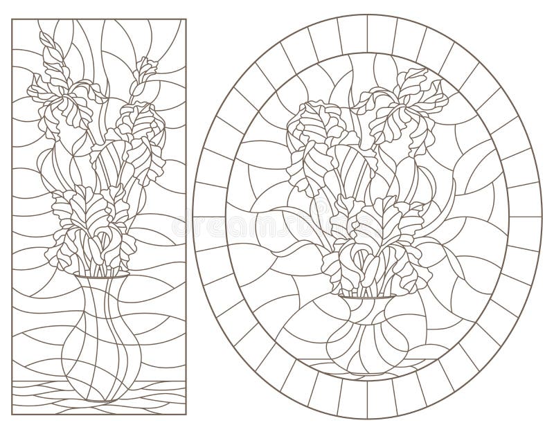 Coloring book iris stock illustrations â coloring book iris stock illustrations vectors clipart