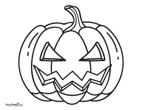 Printable jack olantern coloring pages â sheets