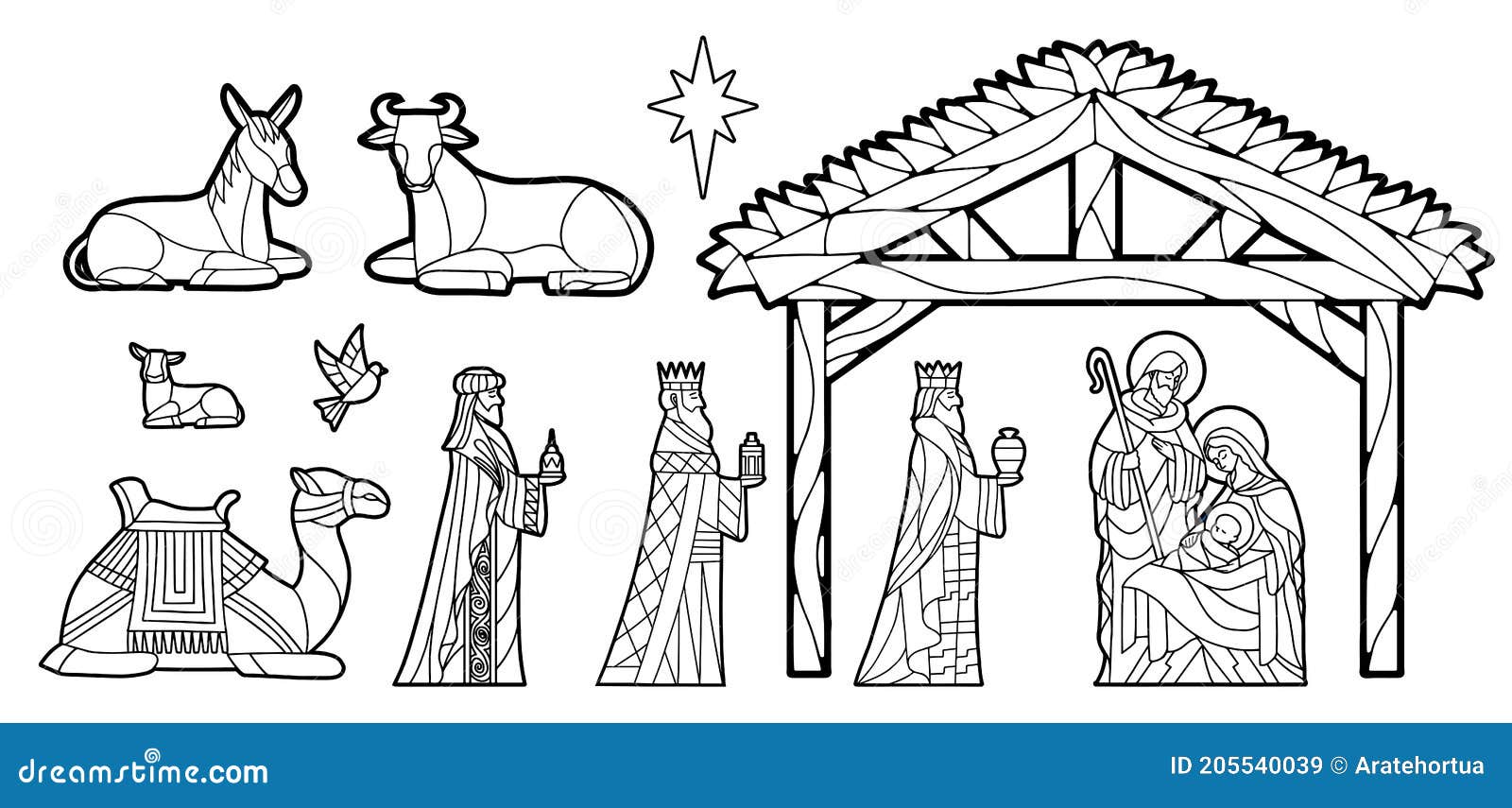 Glass nativity stained stock illustrations â glass nativity stained stock illustrations vectors clipart