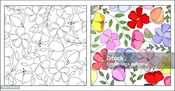 Stained glass window stock illustration