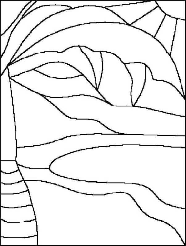 Simple design stained glass patterns stained glass patterns free palm tree crafts