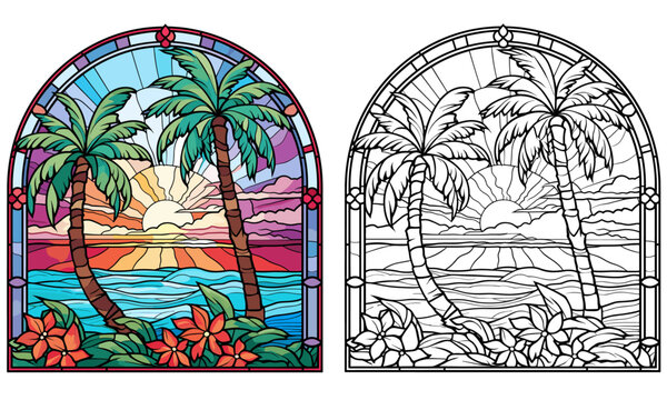 Stained glass style images â browse photos vectors and video