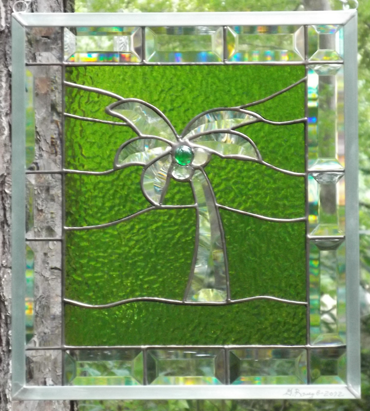 Stained glass panels