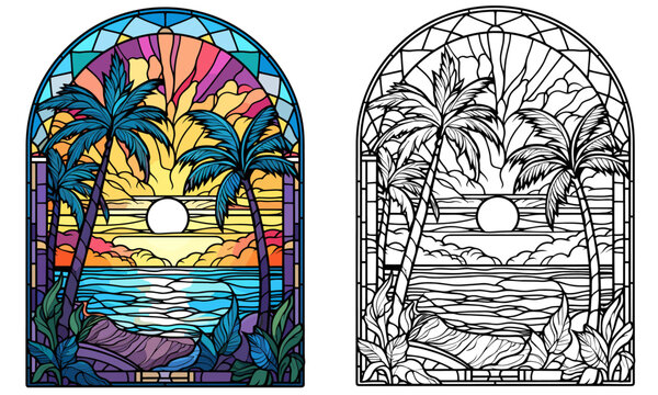 Stained glass style images â browse photos vectors and video