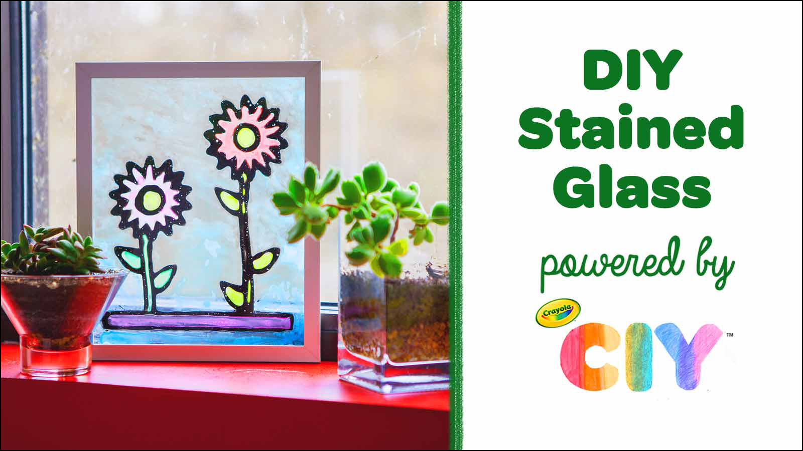 Diy stained glass craft for kids crafts ciy diy crafts for kids and adults