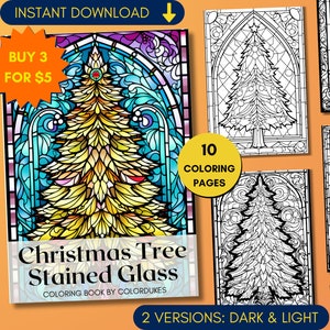 Xmas stain glass pdf