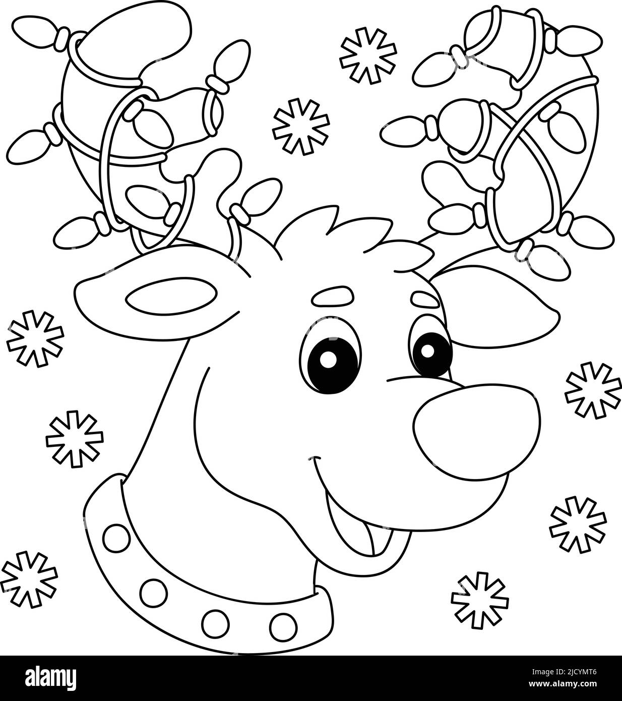 Reindeer xmas jesus hi