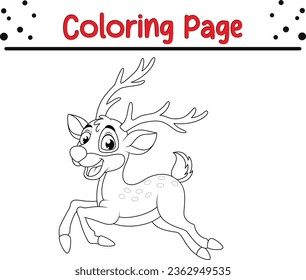 Reindeer coloring pages images stock photos d objects vectors
