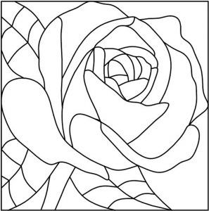 Simple stained glass patterns guide patterns stained glass rose stained glass patterns stained glass patterns free