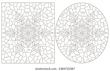 Snowflake stained glass patterns images stock photos d objects vectors