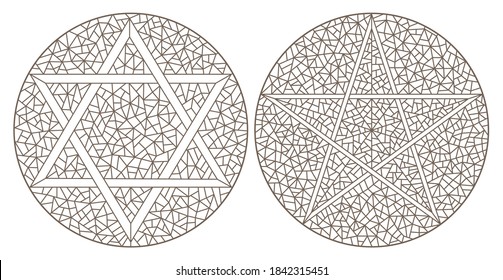 Stained glass soviet symbols images stock photos d objects vectors