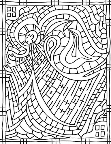 Christmas story coloring sheets by stushie â stushie art