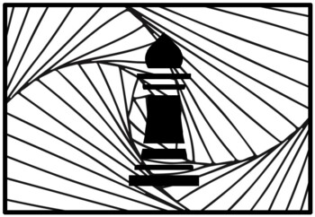 Games chess silhouette pop art coloring pages silhouette stain glass art