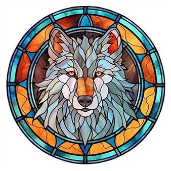 Page georgian shepherd stained glass images