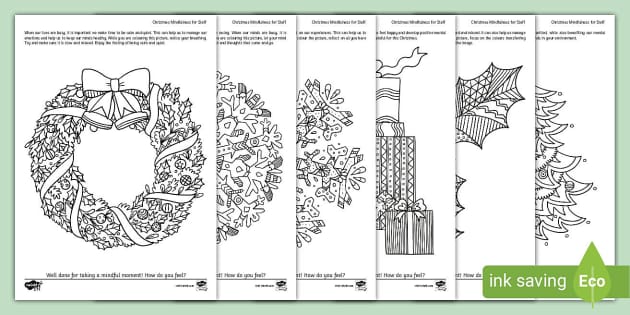 Christmas colouring
