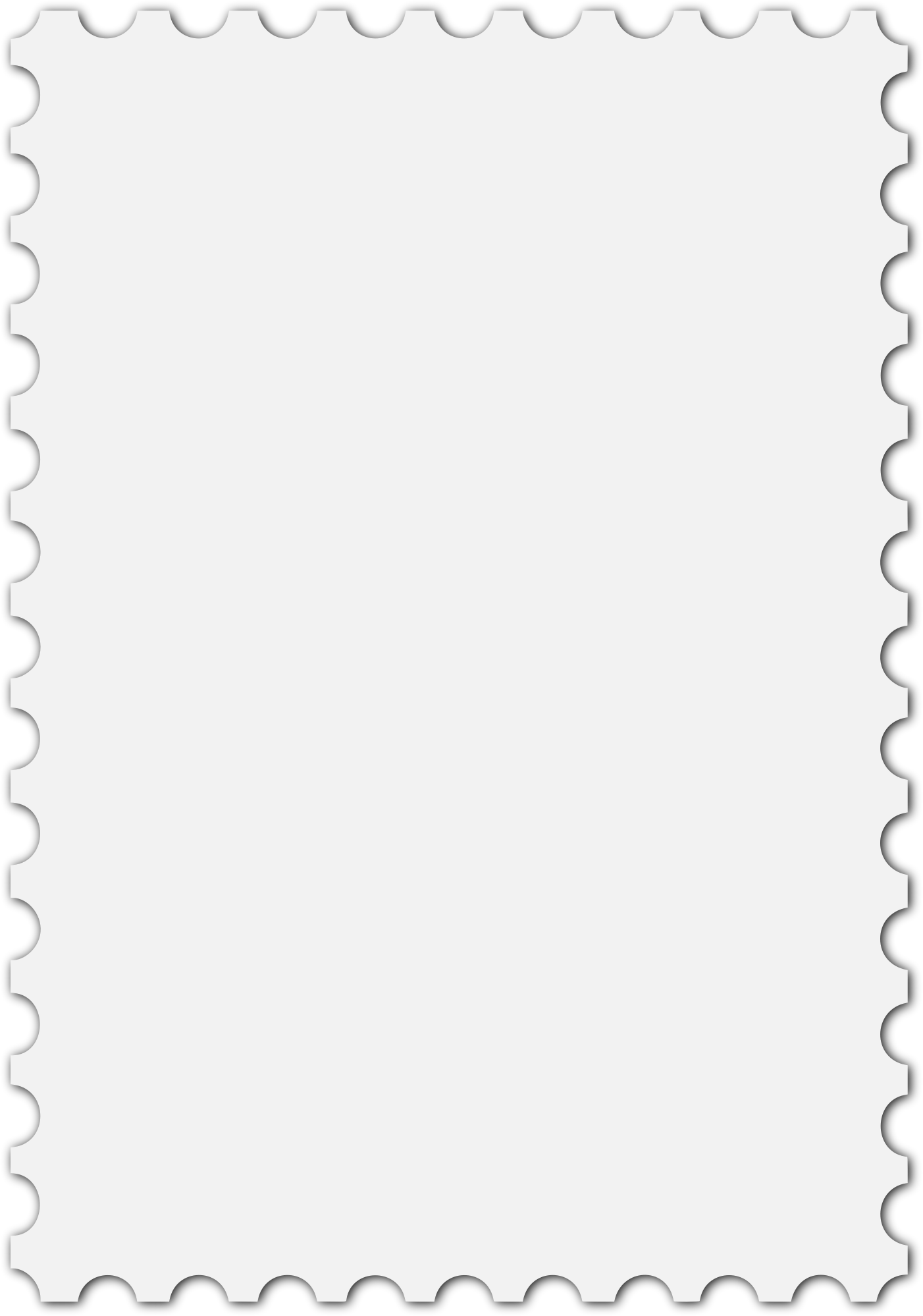 Stamp outline template free printable papercraft templates