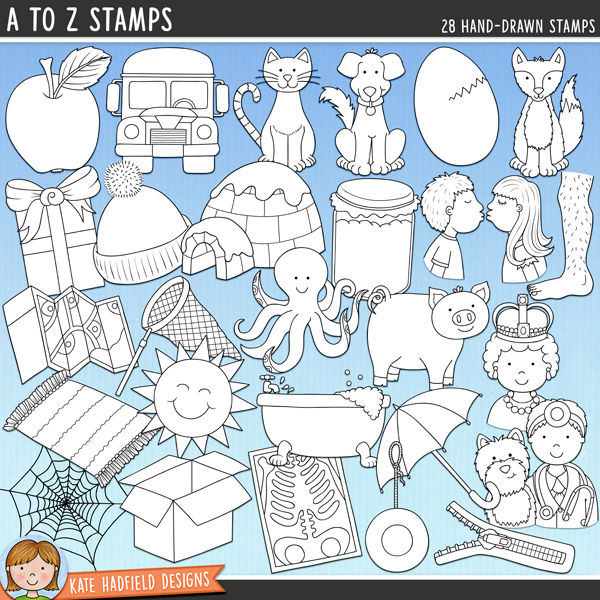 A to z stamps