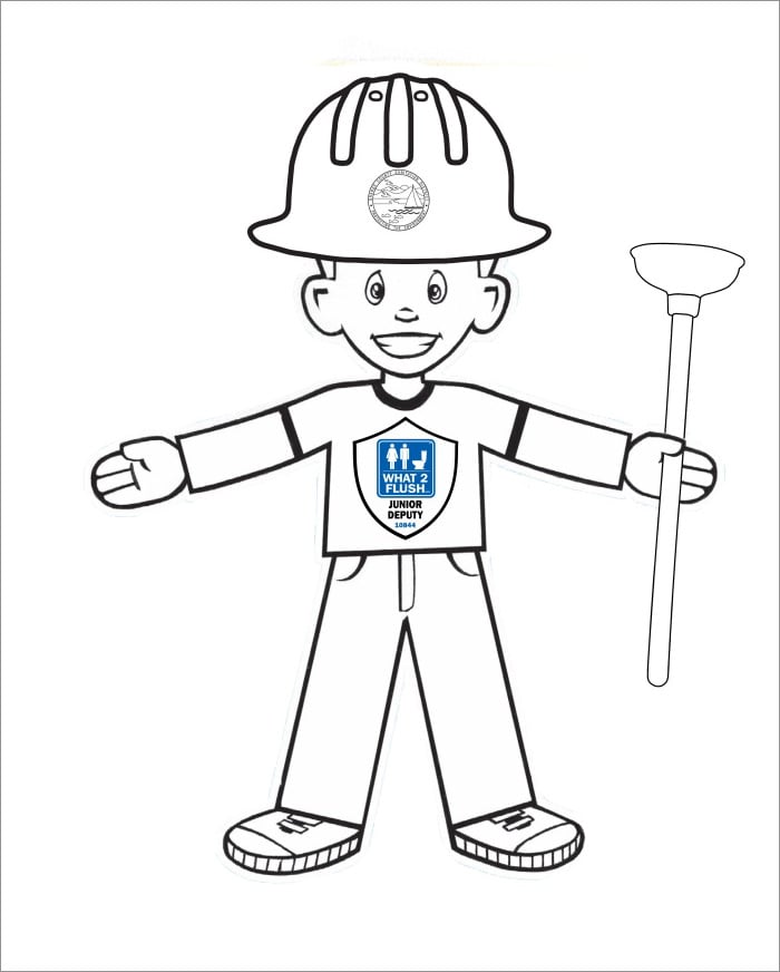 Free flat stanley s colouring pages to print