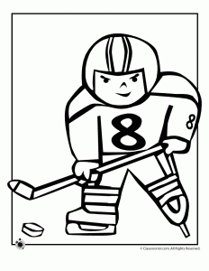 Hockey coloring pages woo jr kids activities childrens publishing