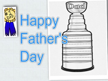 Hockey stanley cup and fathers day by miss os circle tpt