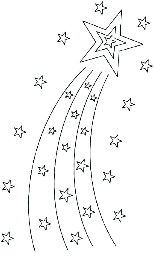 Stars coloring pages