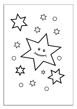 Bring the magic of the night sky into your home with our stars coloring pages