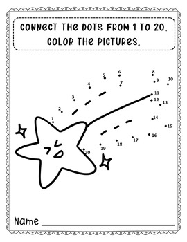 Dot to dot connect the dots