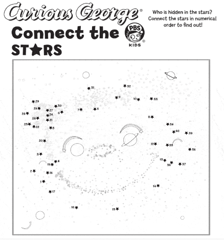 Connect the stars kids coloring pages kids for parents