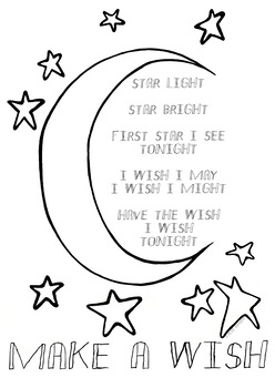 Star light star bright coloring page by miss jenny designs tpt