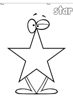 Star light star bright coloring pages and printable activities