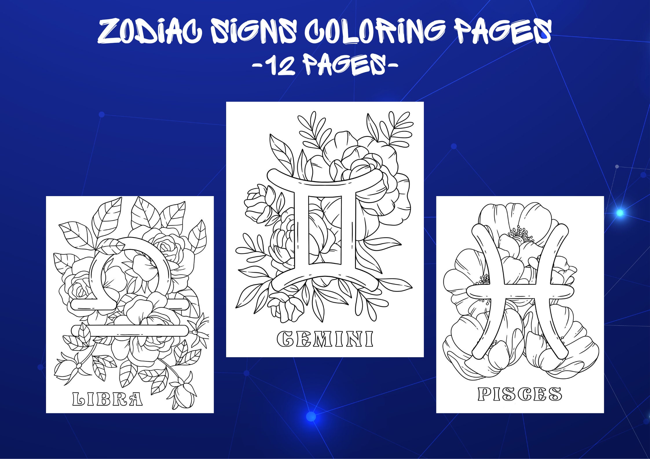 Star coloring page