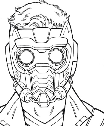 Guardians of the galaxy star lord original art â unreal books