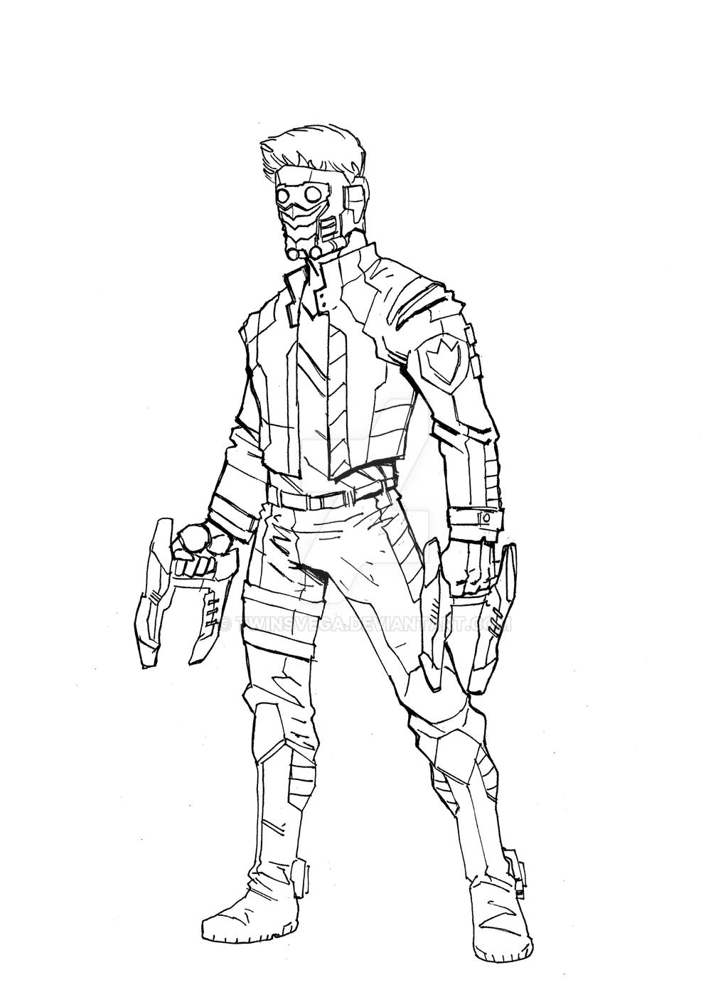 Star lord by twinsvega on