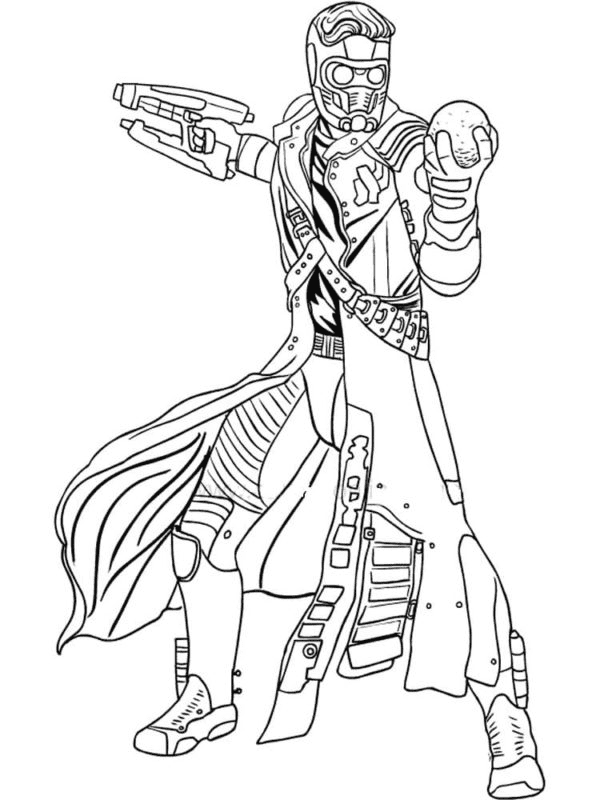 Guardians of the galaxy coloring pages printable for free download