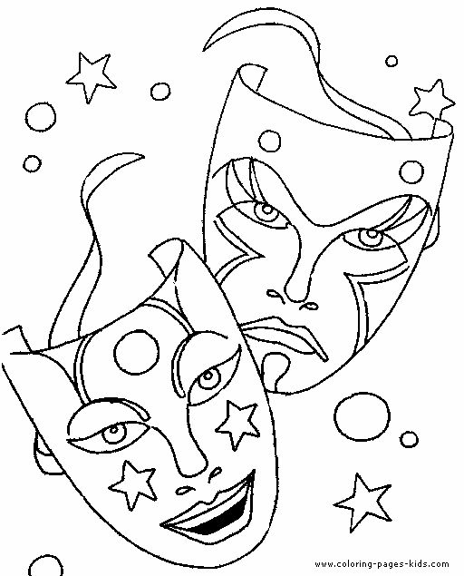 Pin on theatre masks