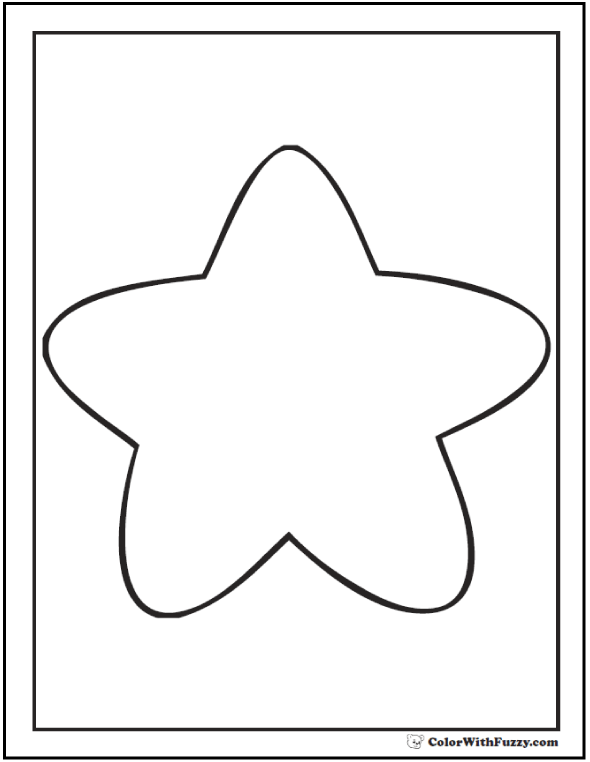 Star coloring pages â customize and print ad